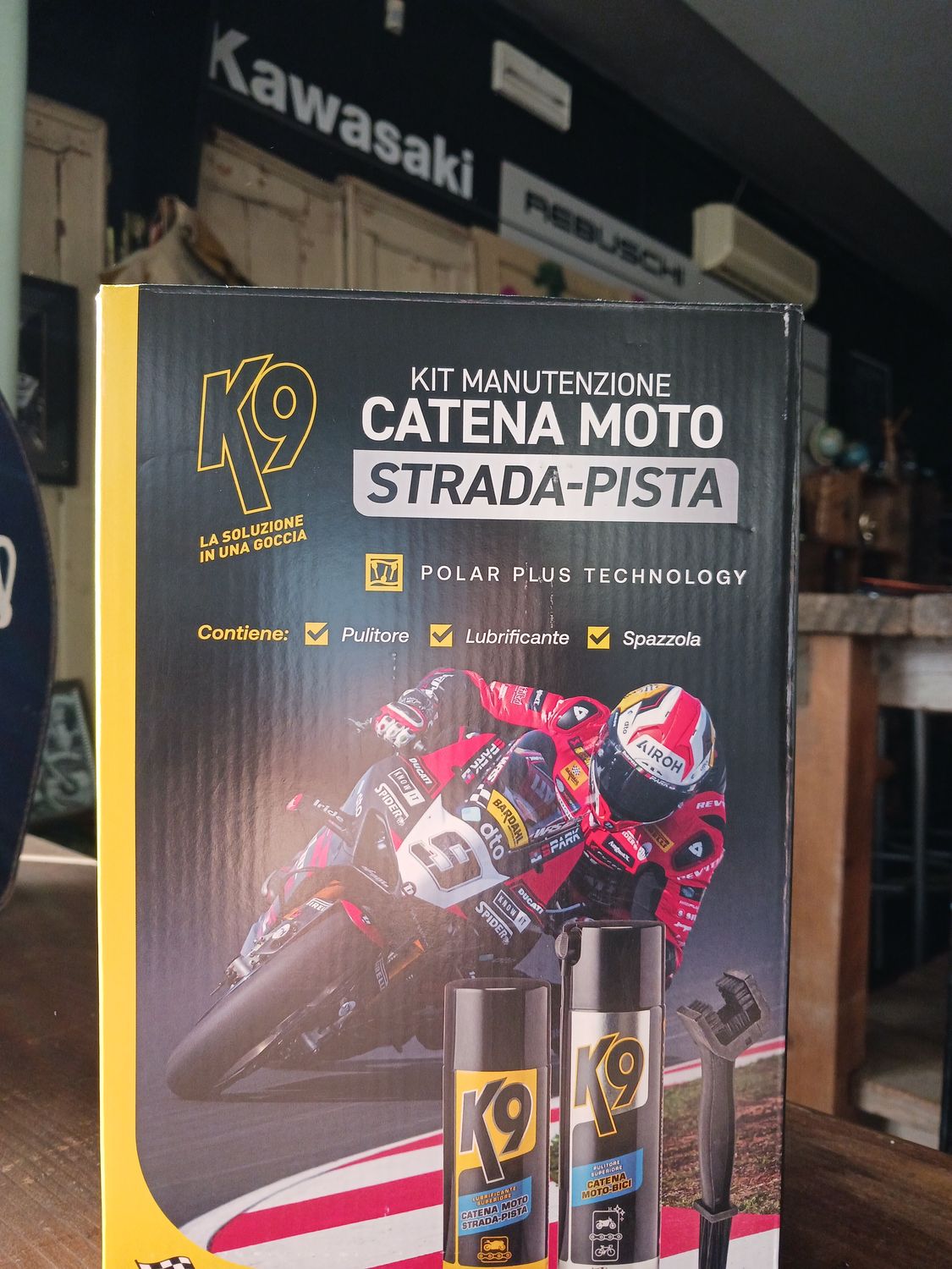 657060 K9 KIT MANUTENZIONE CATENA STRADA PISTA