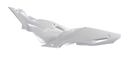 PORTANUMERO LATERALE HVA BIANCO POLISPORT CR 250/450 TC 510