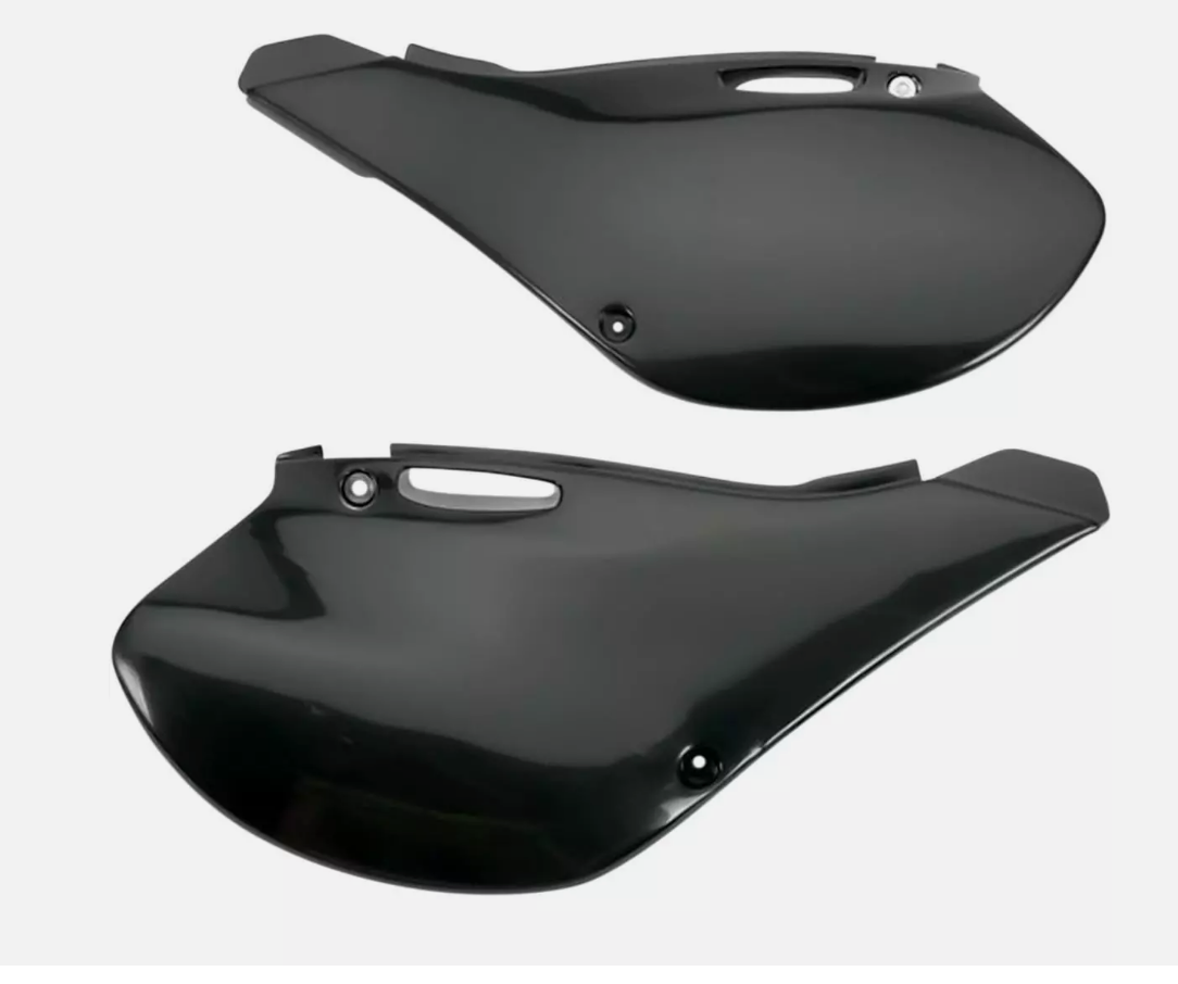 FIANCHETTI LATERALI NERI UFO KX 125/250 99-02