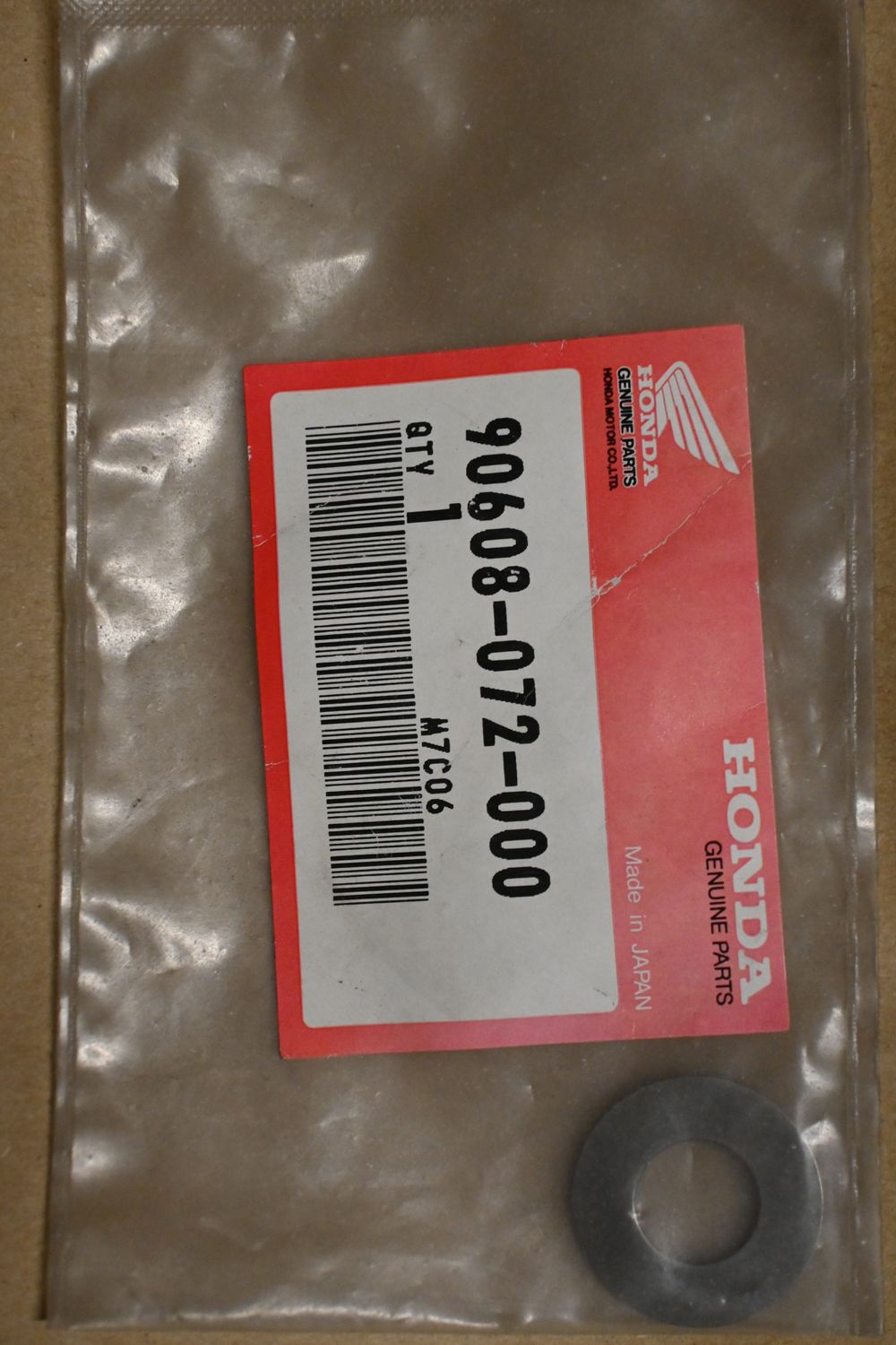 RONDELLA  FRIZIONE 12MM ORIGINALE 90608072000