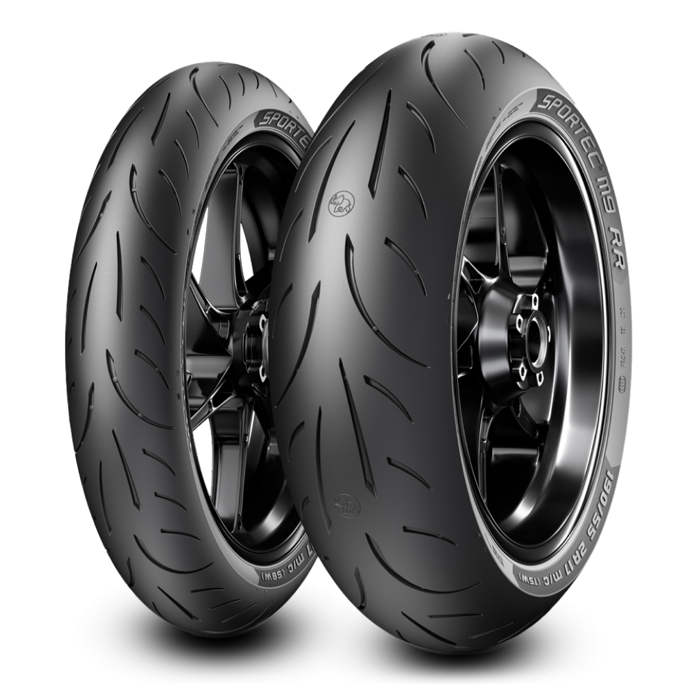 METZELER SPORTEC RR M9 COPPIA 120/70 ZR 17 58W TL - 180/55 ZR 17 73W TL