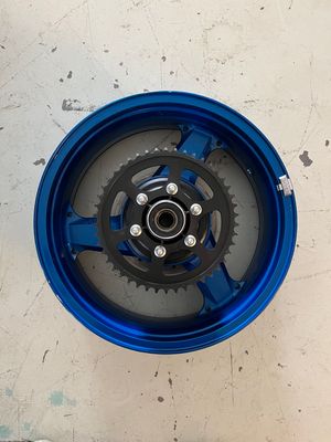 CERCHIO POSTERIORE PER KAWASAKI NINJA ZX 12 R 2002 - 2005 BLU