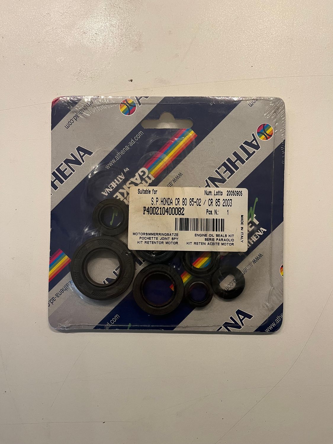 KIT PARAOLI MOTORE ATHENA HONDA CR 80 85-02/ CR 85 03