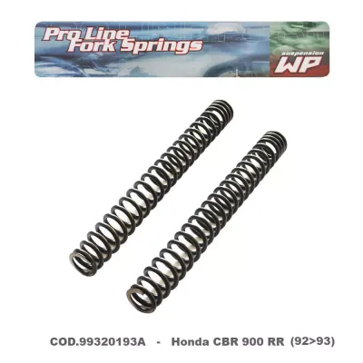 KIT SOSPENSIONI MOLLE ANTERIORI WP HONDA CBR 900 RR 00 KIT SOSPENSIONI MOLLE ANTERIORI WP HONDA CBR 900 RR 00