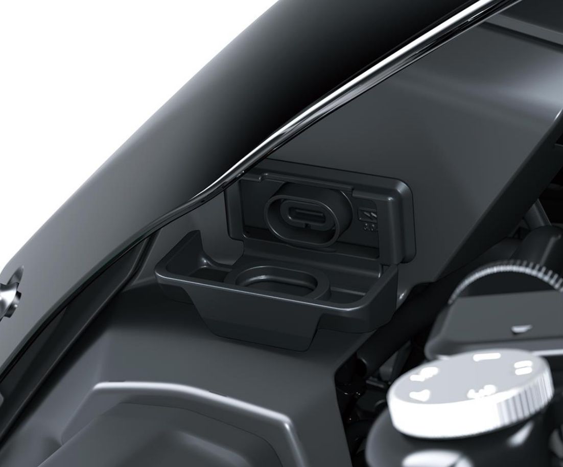 PRESA USB ANTERIORE KAWASAKI Z900 2025/2026