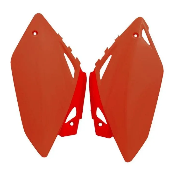 TABELLA PORTANUM LATERALE HONDA CRF 450 2005/2006 ROSSO