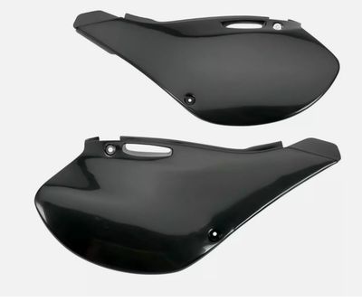 FIANCHETTI LATERALI NERI UFO KX 125/250 99-02