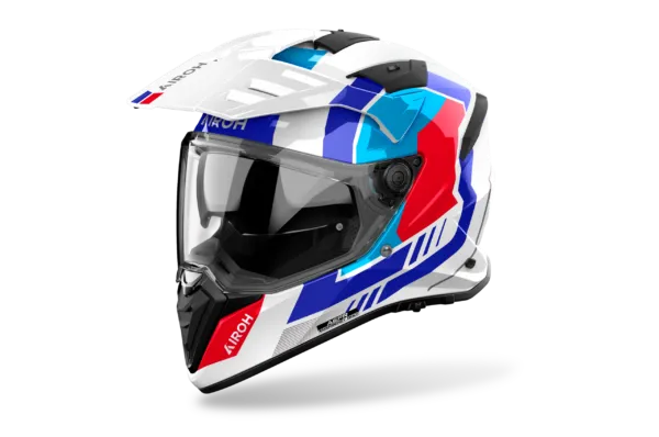 AIROH BANDIT HORN WHITE GLOSS TAGLIA L AIROH BANDIT HORN WHITE GLOSS TAGLIA L