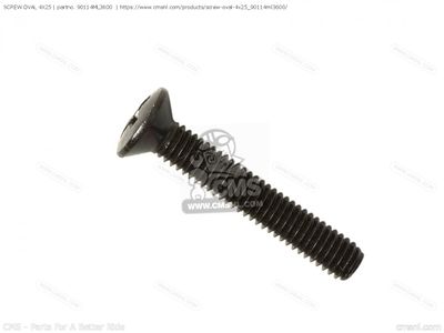 VITE CON TESTA OVALE 4X25 HONDA CR 250R 93-99 CR 125R 95-97 CR 500R 97-01