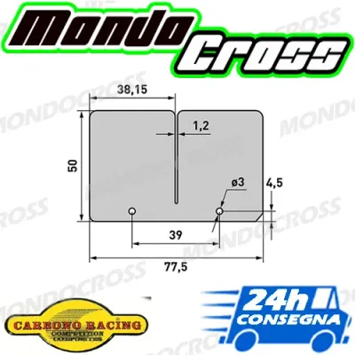 KIT LAMELLE CARBONIO HONDA CR 250 2002 MX
