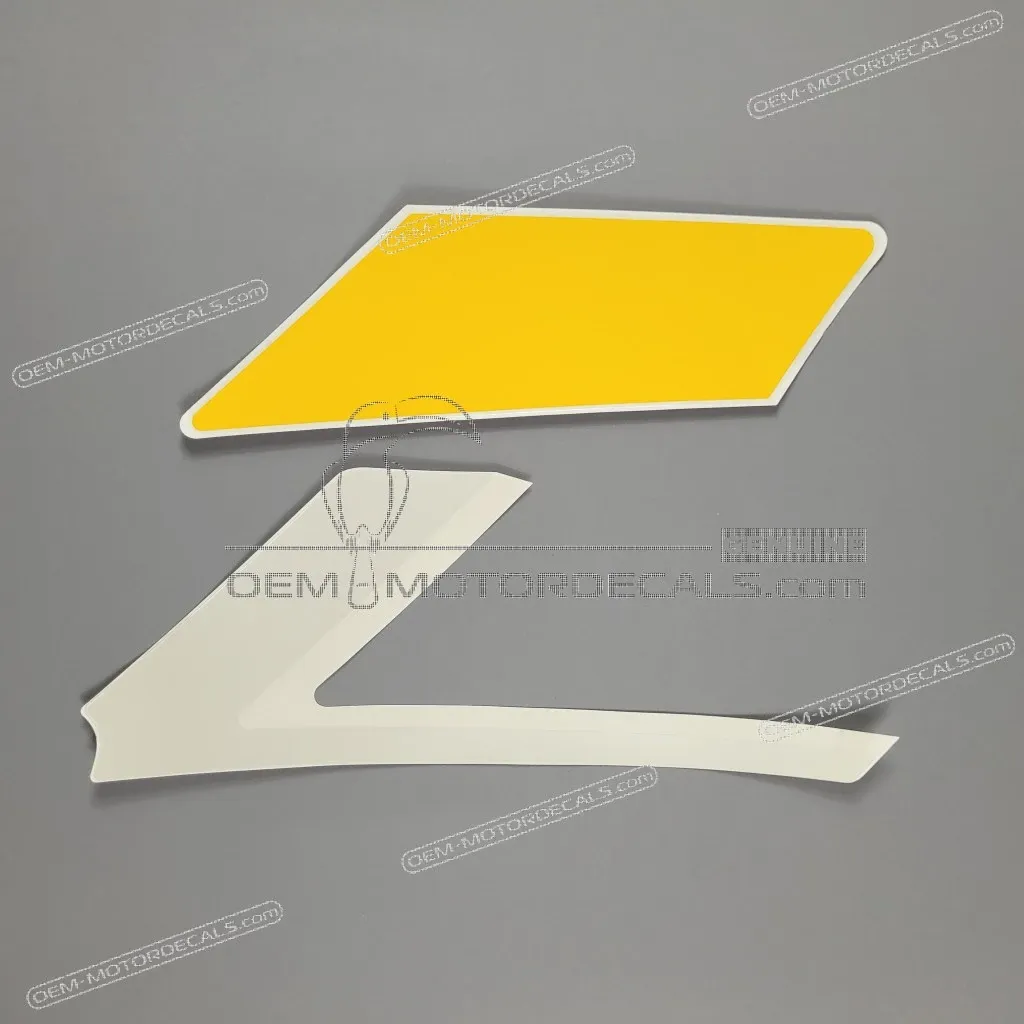 SET ADESIVI FIANCO SINISTRO BLU YAMAHA XTZ750 89