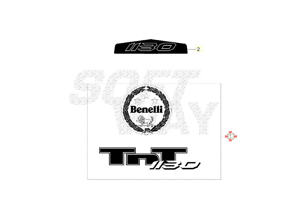 SERIE EMBLEMI BENELLI