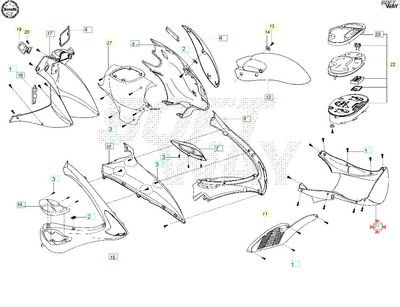 PUNTONE CARENA BENELLI PUNTONE CARENA BENELLI