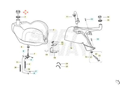 TAPPO SERBATOIO CARBURANTE BENELLI TAPPO SERBATOIO CARBURANTE BENELLI