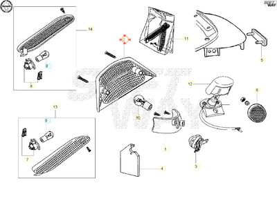 LENTE FANALE POSTERIORE BENELLI LENTE FANALE POSTERIORE BENELLI