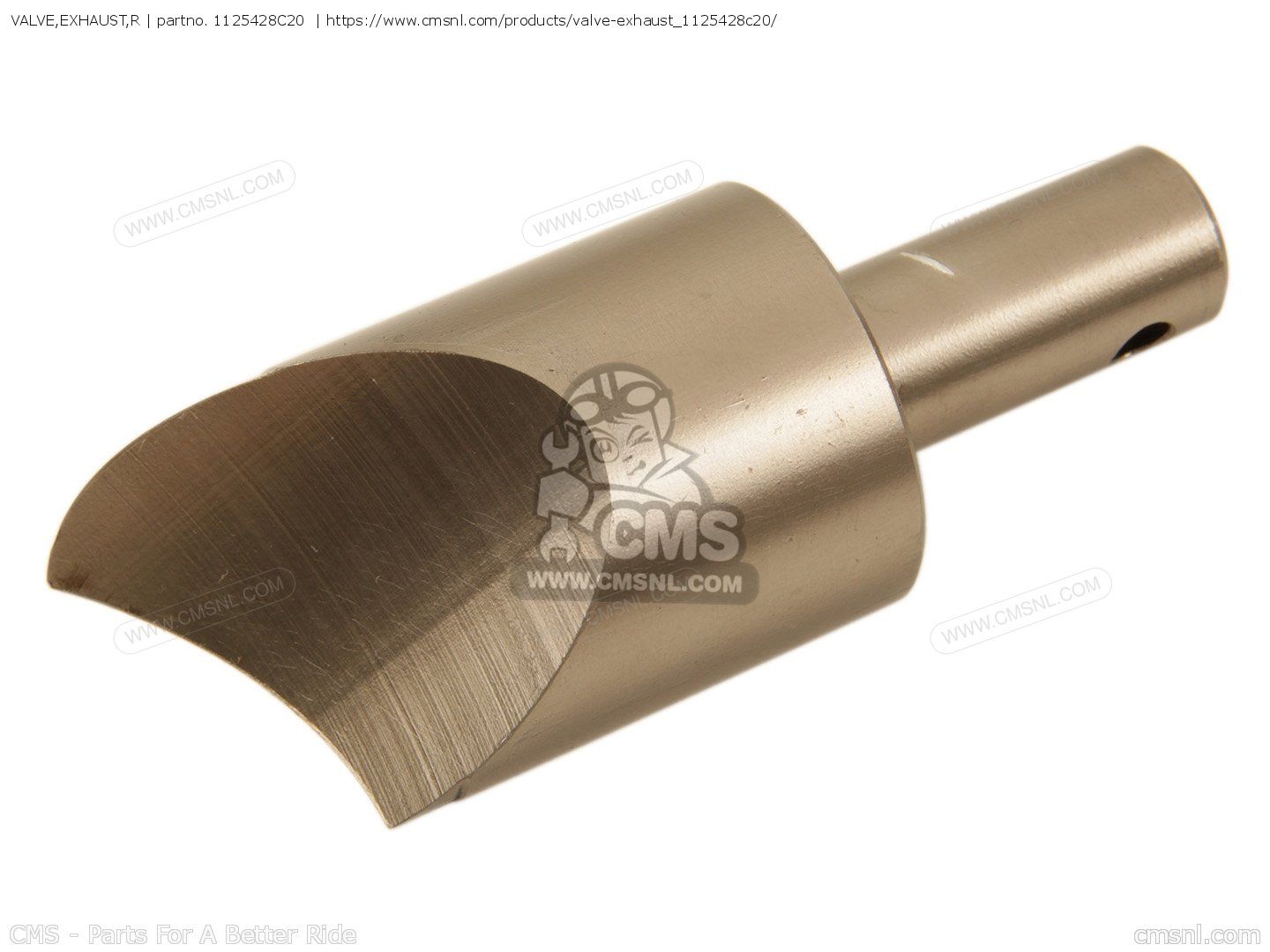 VALVOLA SCARICO DX SUZUKI RM 250 89-92 RM 125 81