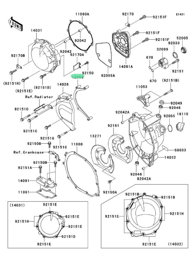 GUIDA CATENA PIGNONE KAWASAKI ZX12R