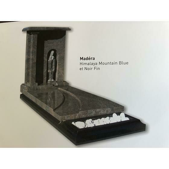 Madéra Himalaya Mountain Blue et Noir Fin