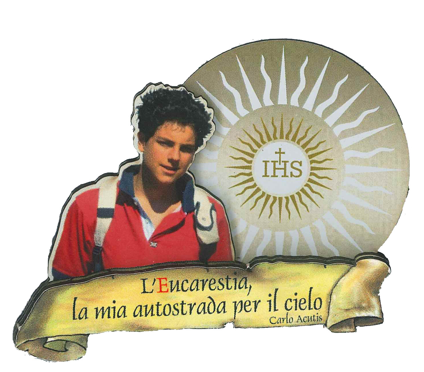 Calamita Carlo Acutis 3D Calamita Carlo Acutis 3D