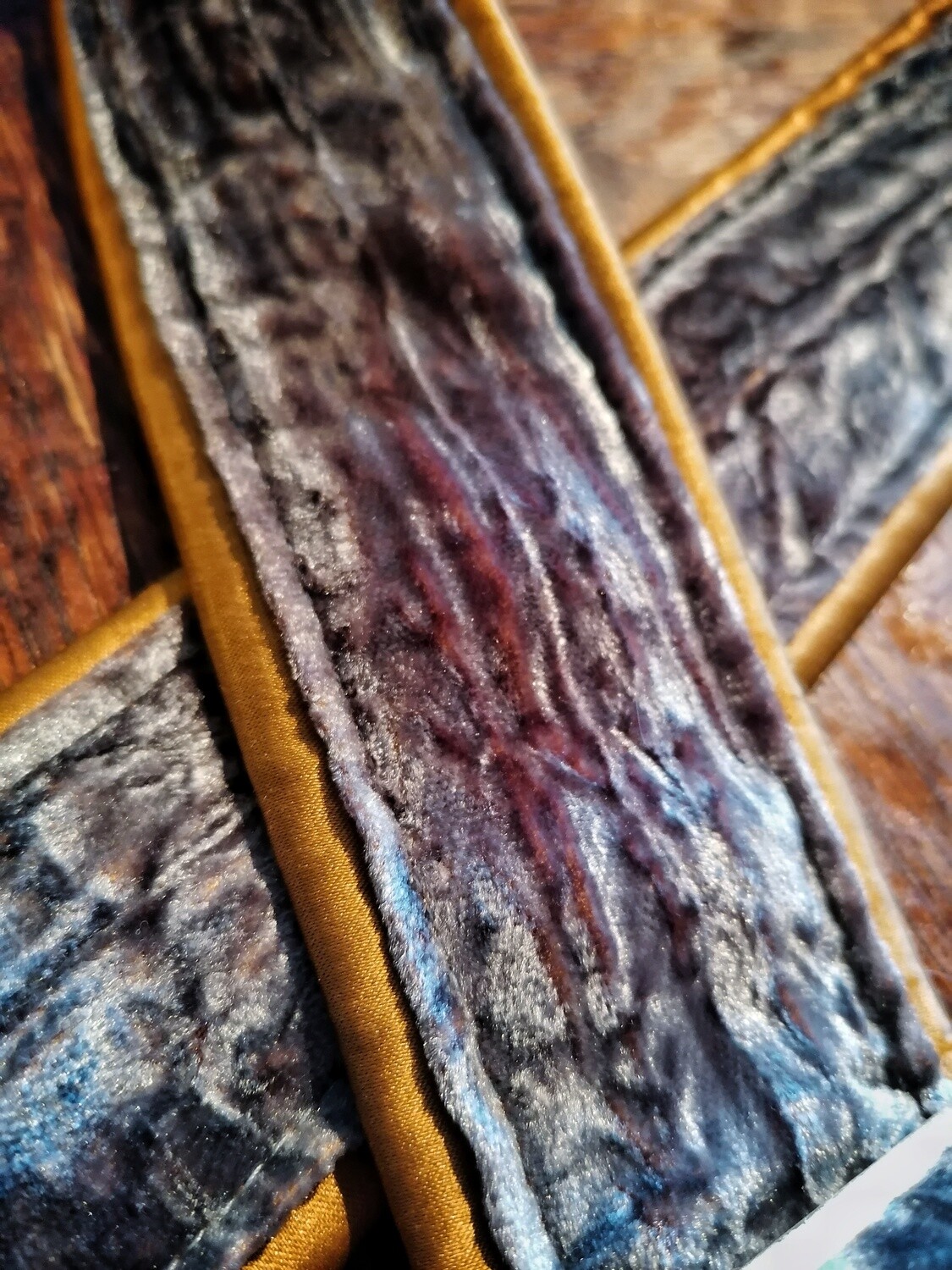 Handmade Harlequin Guitarstrap Velvet