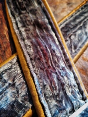 Handmade Harlequin Guitarstrap Velvet