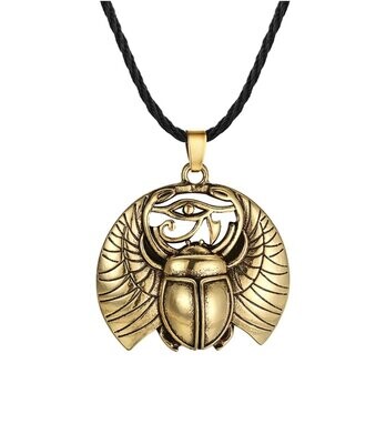 Scarab Beetle Necklace