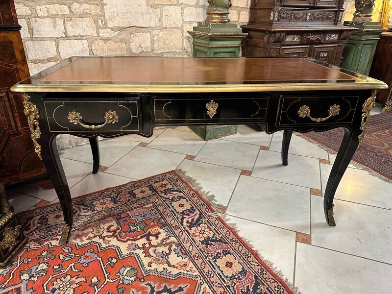 BUREAU PLAT STYLE LOUIS XIV