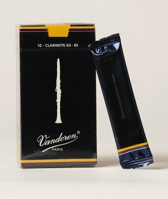 Vandoren Classic B-Klarinette, Boehm System, Stärke 3 (10 Stk.)
