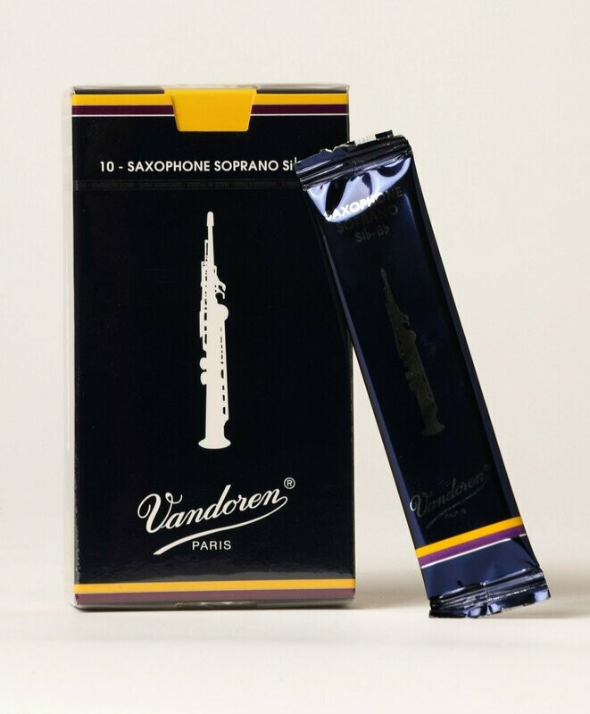 Vandoren Classic Sopran-Saxophon Stärke 2 (10 Stk.) Vandoren Classic Sopran-Saxophon Stärke 2 (10 Stk.)