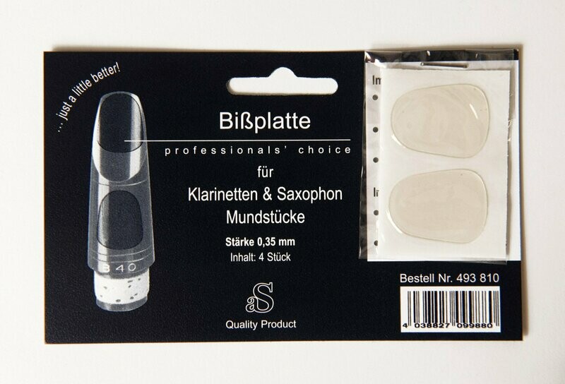 Bissplatte Transparent Bissplatte Transparent