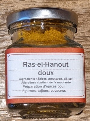Ras-el-Hanout doux     50gr