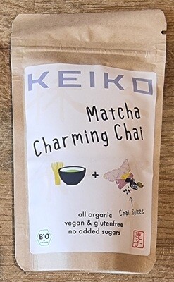 Charming Chai, Boisson au thé matcha avec épices  Bio  30gr