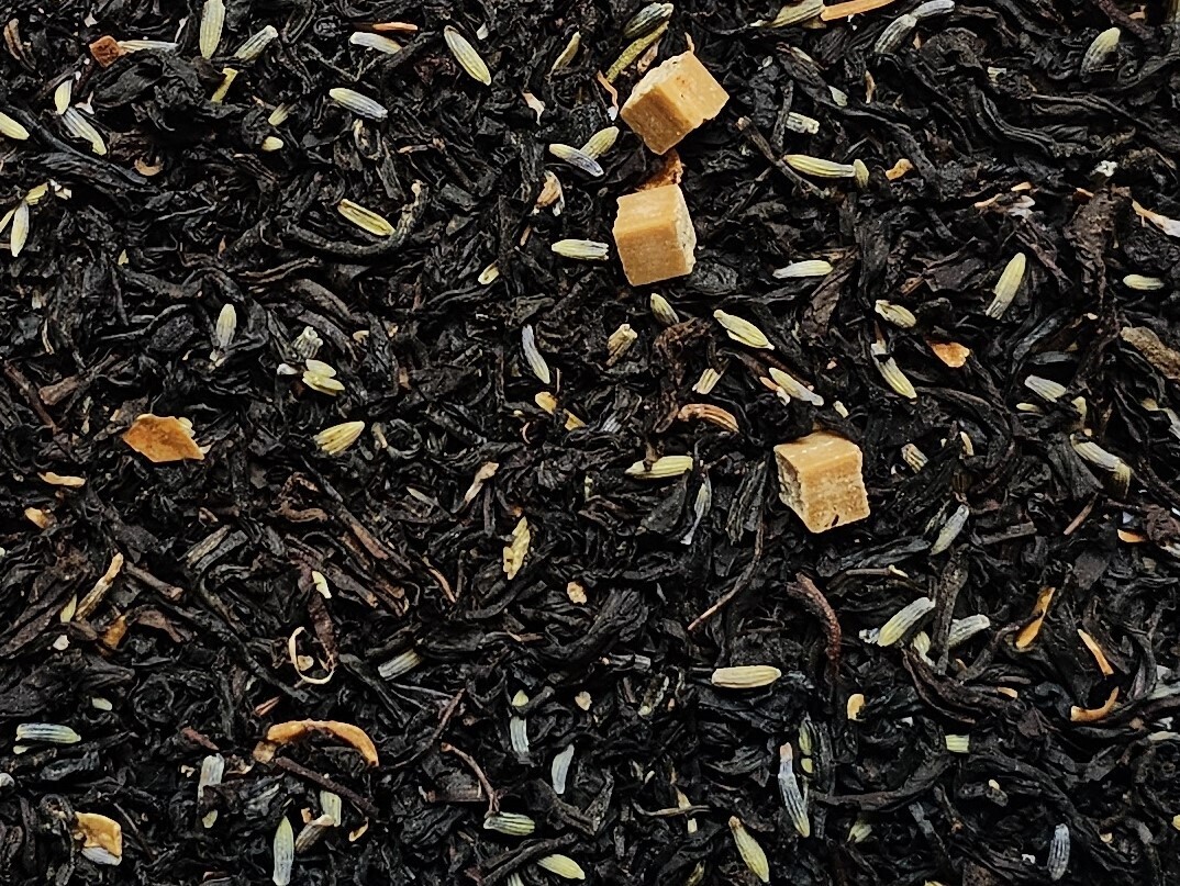 Caramel Lavande Croquant / Karamell Lavendel Krokant