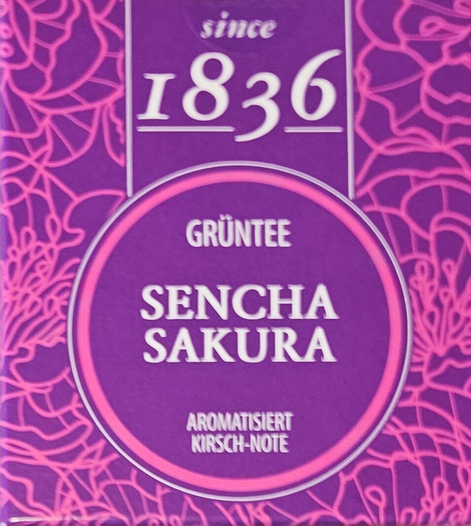 Thé vert / Grüntee Sakura  15 sachets pyramide