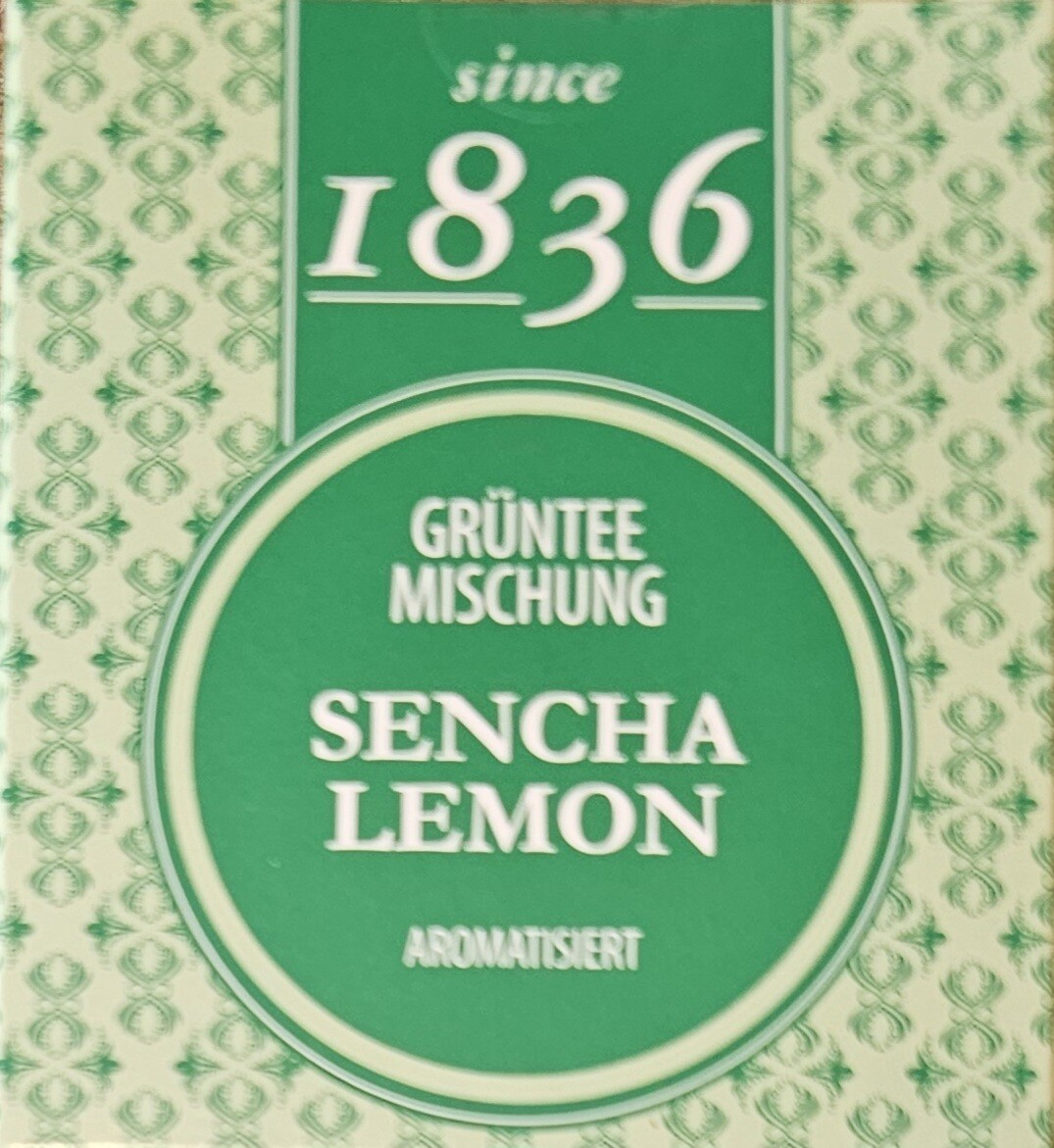Thé vert / Grüntee Sencha lemon 15 sachets pyramide