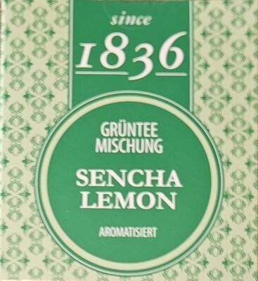 Thé vert / Grüntee Sencha lemon 15 sachets pyramide