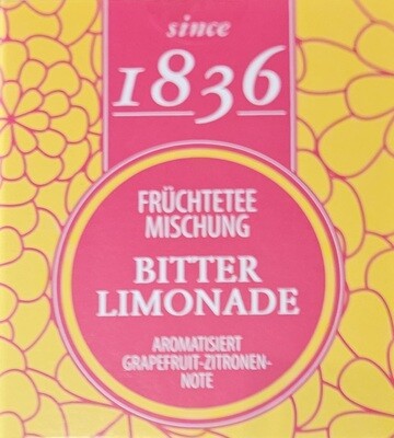 Infusion fruitée Citron vert-Grapefruit / Früchtetee Bitter Limonade  15 sachets pyramide