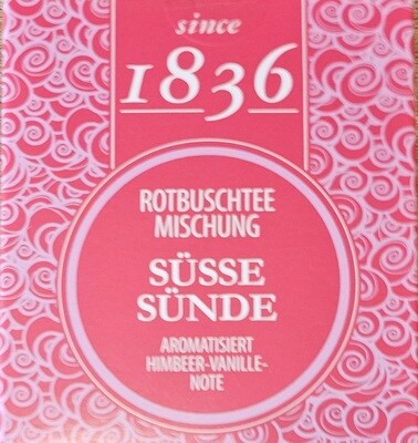 Rooibos Doux Péché / Rotbuschtee Süsse Sünde  15 sachets pyramide
