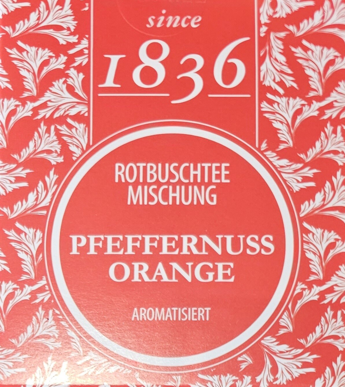 Rooibos Pain d&#39;épices-Orange / Rotbuschtee Pfeffernuss Orange  15 sachets pyramide