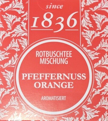 Rooibos Pain d&#39;épices-Orange / Rotbuschtee Pfeffernuss Orange  15 sachets pyramide