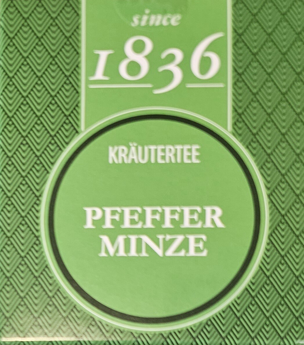 Menthe poivrée / Pfefferminze  15 sachets pyramide