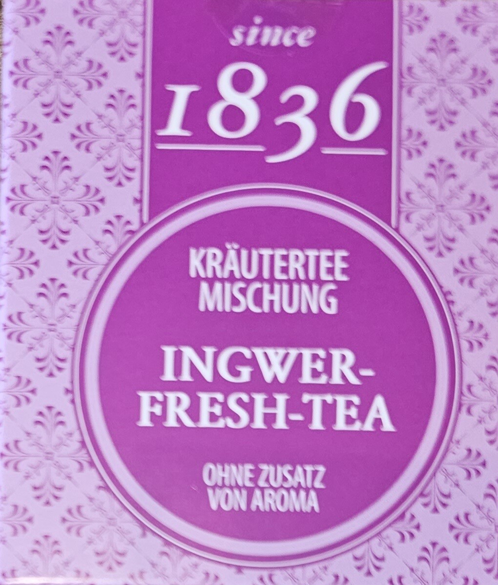Ingwer-fresh-tea  15 sachets pyramide