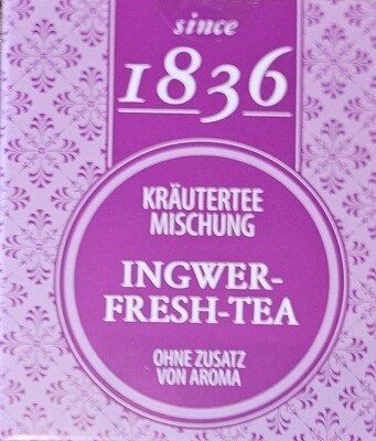 Ingwer-fresh-tea  15 sachets pyramide