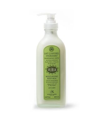 Lait hydratant à l'huile d'olive et mandarine verte, certifié Bio   230ml