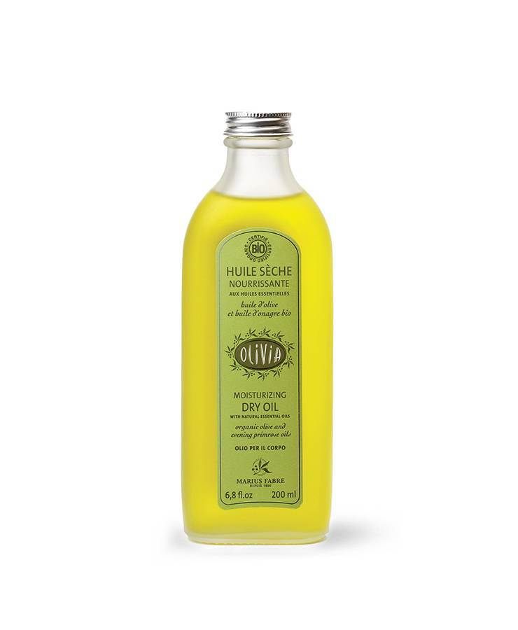 Huile sèche à l'huile d'olive et à l'huile d'onagre, certifié Bio 230ml