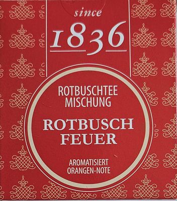 Rooibos Feu de brousse / Rotbusch Feuer 15 sachets pyramide