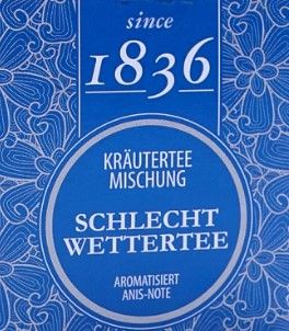 Thé du mauvais temps / Schlecht Wettertee 15 sachets pyramide