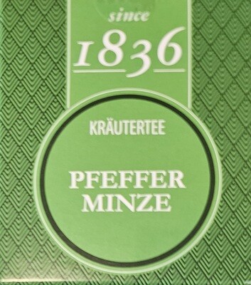 Menthe poivrée / Pfefferminze  15 sachets pyramide