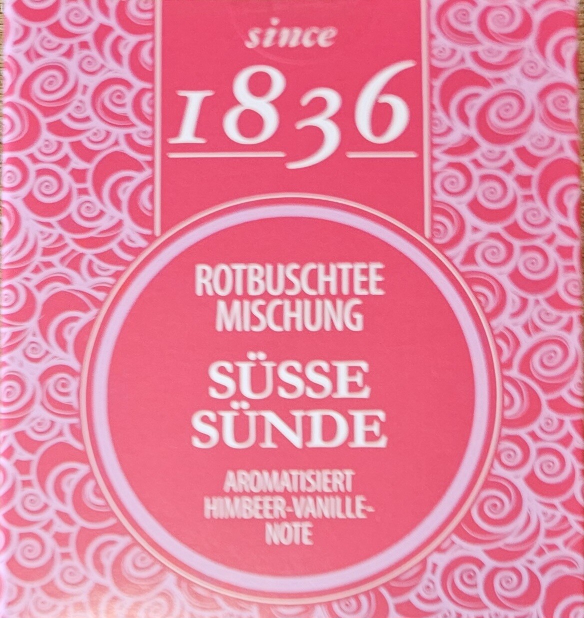 Rooibos Doux Péché / Rotbuschtee Süsse Sünde  15 sachets pyramide