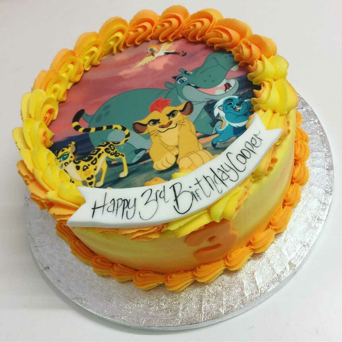 Edible Print Cake